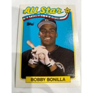 Bobby Bonilla 1989 Topps All Star #388 - Pittsburgh Pirates - B